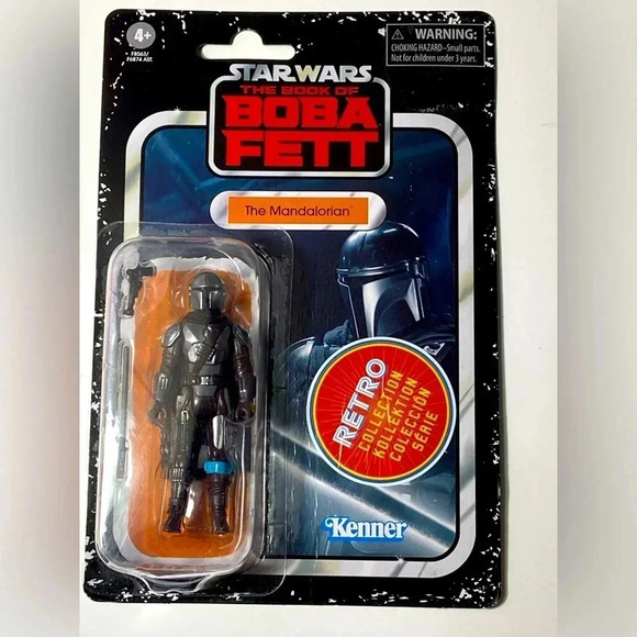 Star Wars - The Book of Boba Fett - The Mandalorian Retro Figure -  BNIB 💫 - Picture 1 of 5